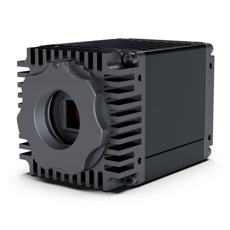 CREVIS 55x55x74mm SWIR Camera Right Side 45 Degree